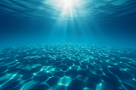 蓝色风景海底的风景设计图片