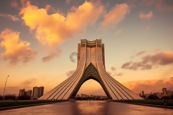 伊朗的城市建筑图片