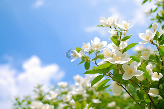 美丽的茉莉花图片