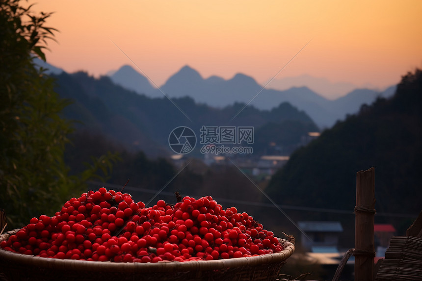 历史古镇的自然景观图片