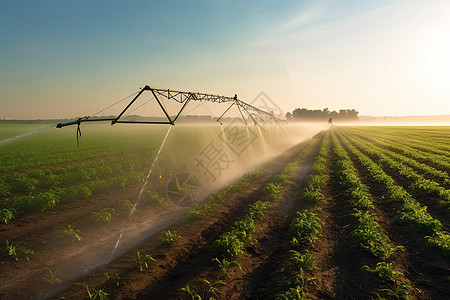 农业灌溉系统高清图片