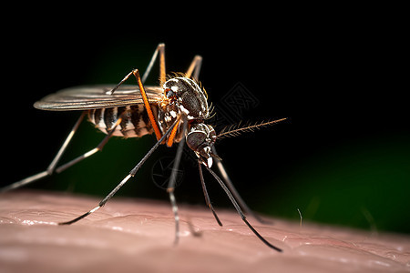 夏天的蚊子图片