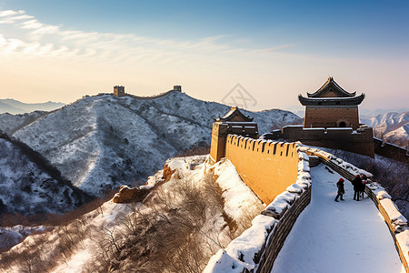 古老的地标建筑图片