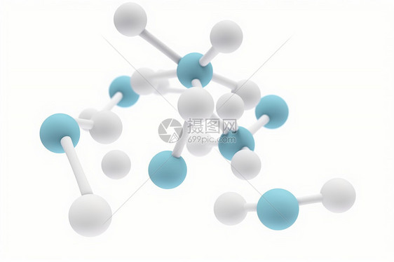 二氧化钛tio2分子分离白色图片