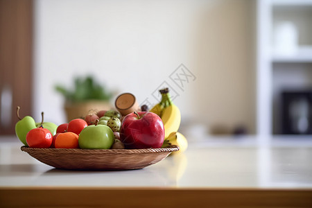 补充维生素的水果盘图片