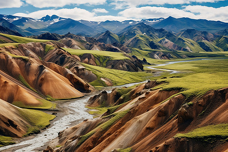 壮丽的山川风景图片