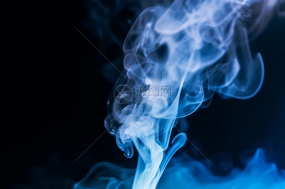朦胧的烟雾图片