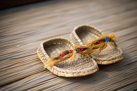 韩国传统草鞋图片