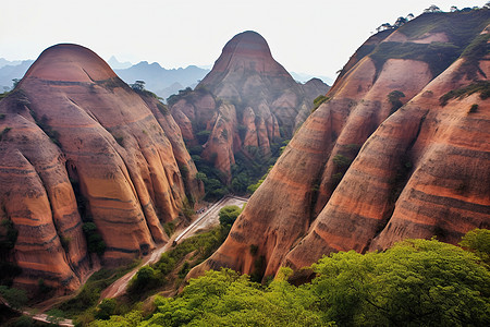 震撼的山峰公园图片