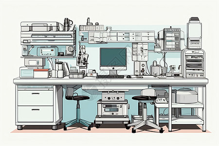 科学实验室设备图片