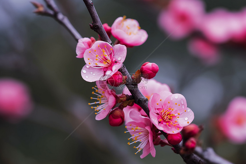 美丽的桃花图片