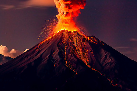 自然灾害-火山爆发图片