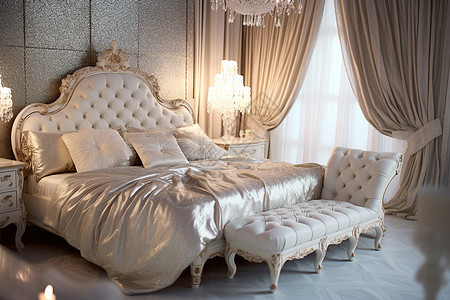 欧式风格的卧室图片