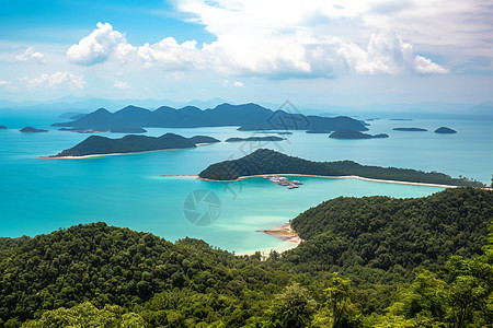 夏日海景夏日海岛旅行背景