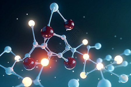 小分子3d生物学概念设计图片