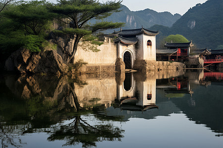 美丽的黄山乡村图片