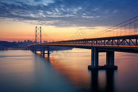 城市重要交通道路-长江大桥图片