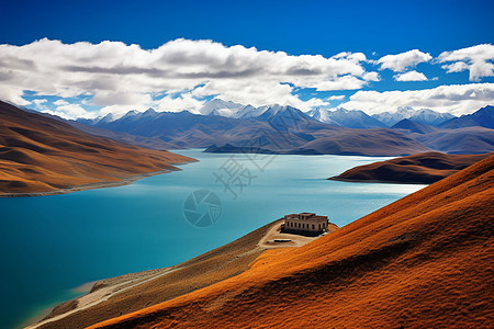 高清山水图壮观的山水图背景