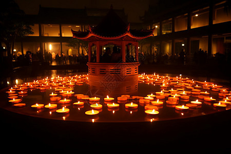 夫子庙的祈福景观图片