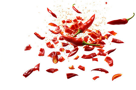 辣椒的碎片图片