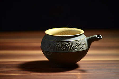 一个茶壶背景图片