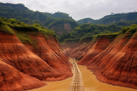 山川地貌背景背景图片