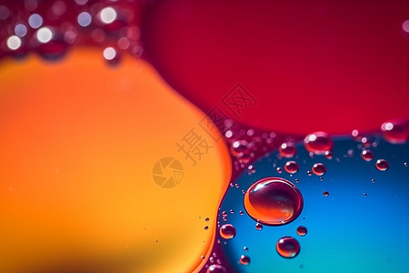 抽象水滴背景图片