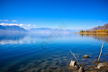 蓝色的大海背景