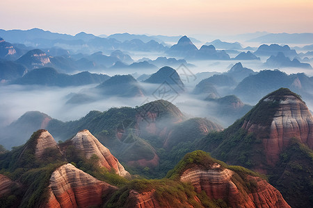 地质公园的奇山图片