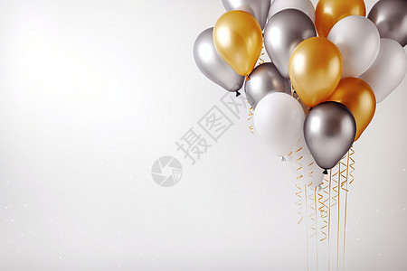节庆装饰气球图片