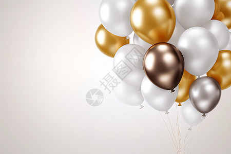 氦气气球庆祝氦气高清图片
