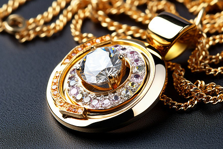 珠宝手表昂贵的珠宝背景