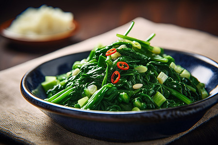 广式青菜广式餐饮高清图片