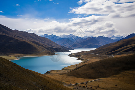 山河和山脉图片