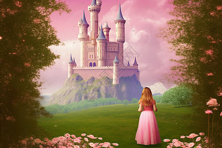 公主的城堡图片