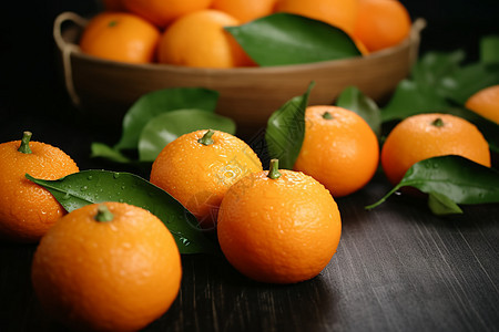 富含维生素的橘子图片