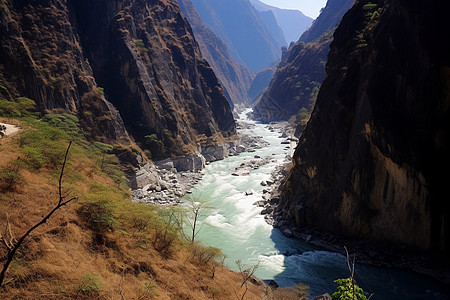 峡谷风景区图片