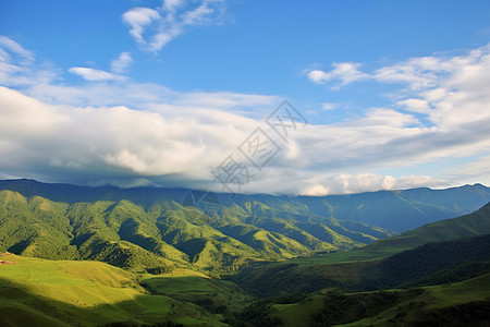 美丽山脉风光图片