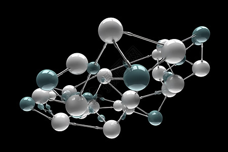 医疗几何分子图片