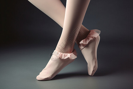 芭蕾舞者脚部特写图片
