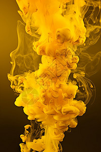 黄色烟液图片