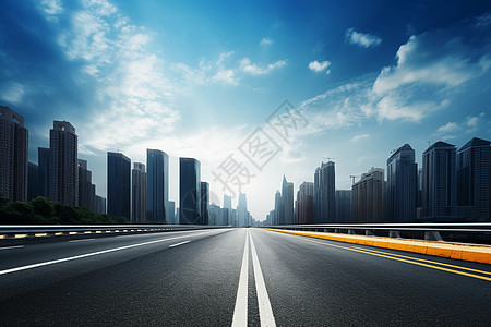 城市的交通大路背景图片