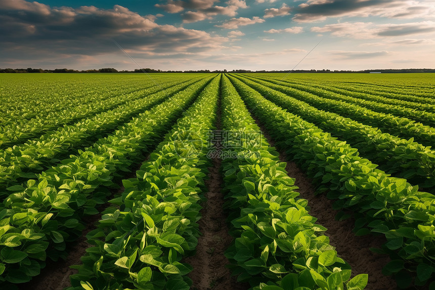 农业植物大豆图片