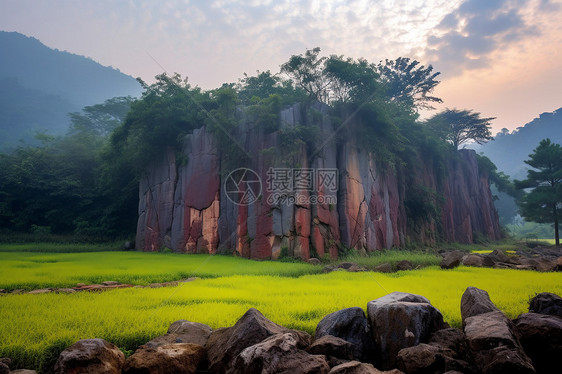 石头山风光图片