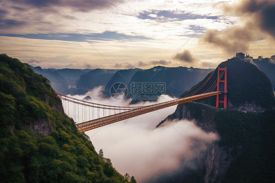 湘西小寨桥自然景观图片