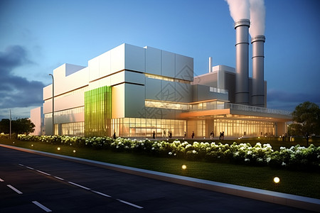 新能源工厂图片