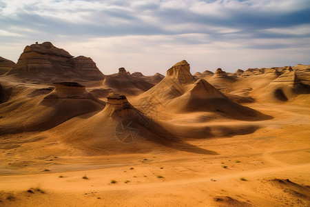 戈壁沙漠背景图片