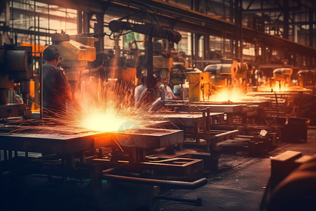 金属厂的焊接工具图片