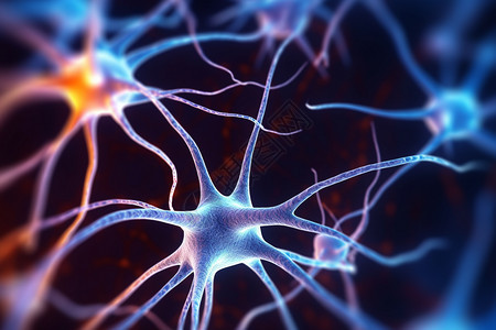 医疗大脑神经元图片