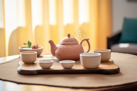 茶文化概念图片